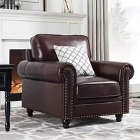 rural american french retro nordic italian family living room small family high end office leather combination sofa