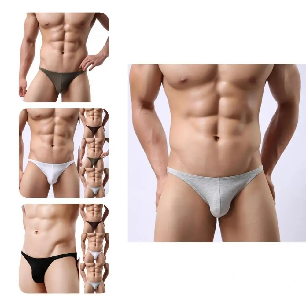 

Sweat Absorption Great Lightweight Men Briefs U Convex Pouch Men Briefs Small for Sleeping