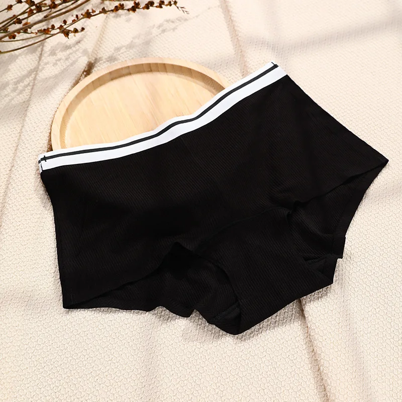 

Wholesale New Thread Women Cotton Panties Traceless Sexy Lingerie Women Underwear Sports Tangas Women Sexy Briefs