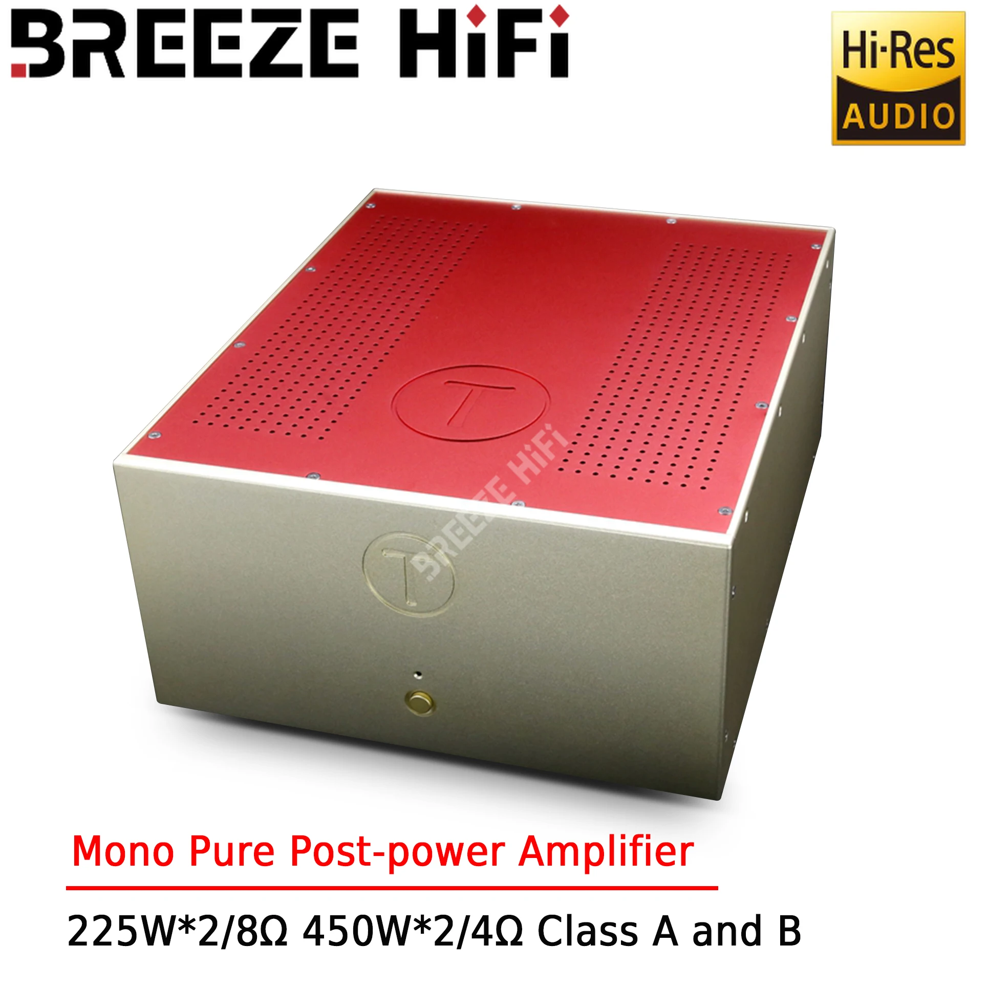 

Усилитель BREEZE HIFI MASTER без примесей, 225 Вт * 2/8 Ом, 450 Вт * 2/4 Ом, класс A и B, моно, чистый постуровневый усилитель T9.3, Прямая поставка с завода
