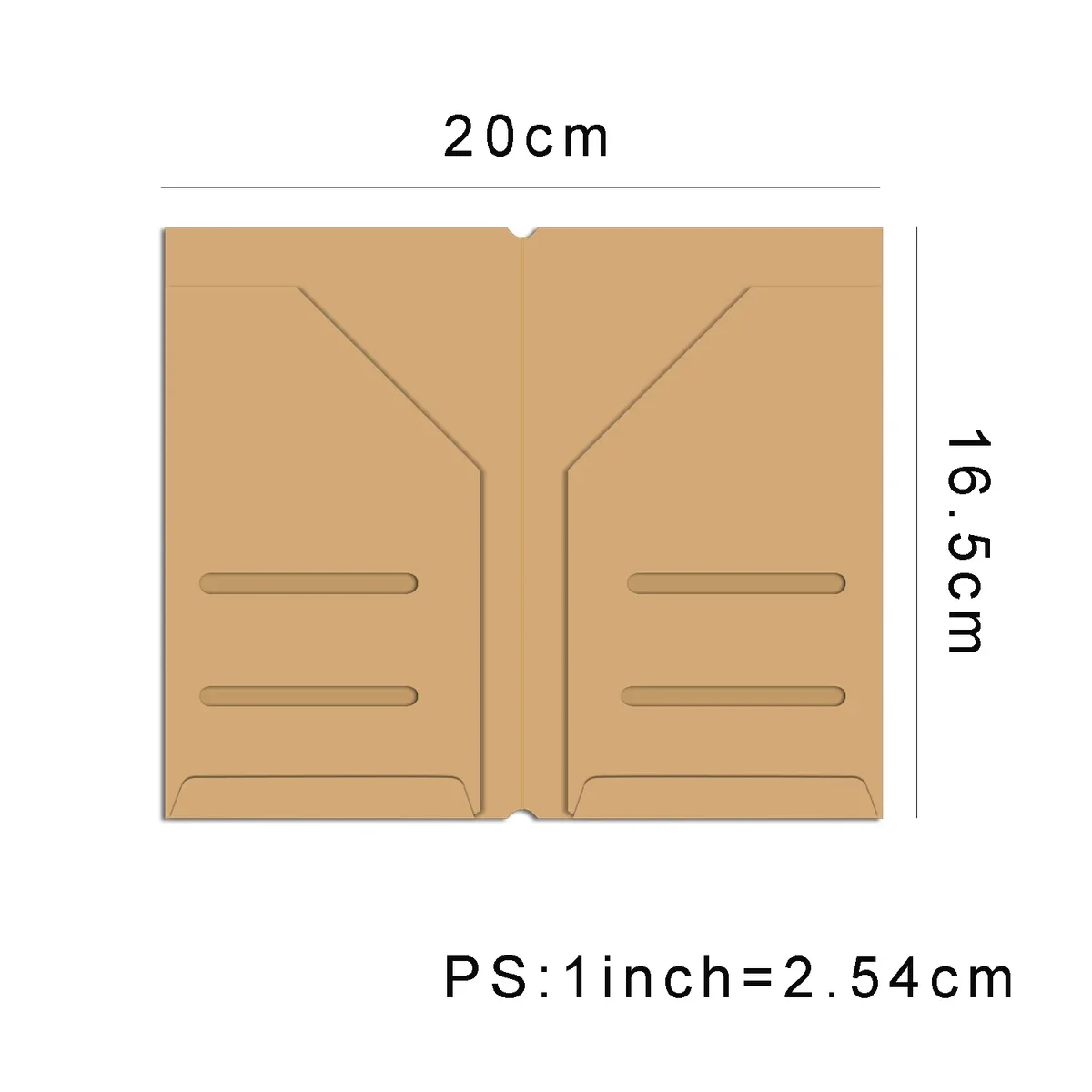 Держатель для файлов из крафт-бумаги handnote