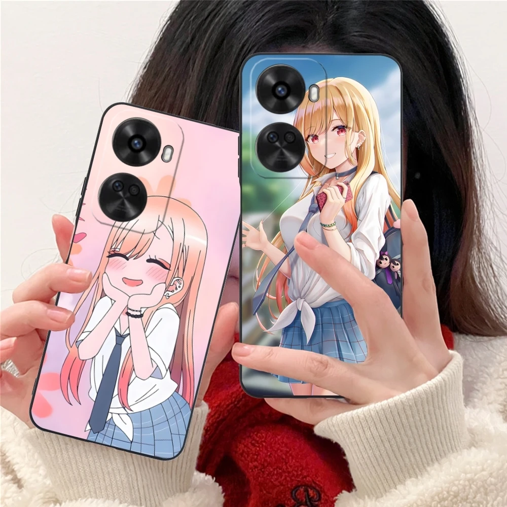 Цветной Чехол для мобильного телефона Марин Китагава Huawei Nova 12 11 10 9 8 7 Pro SE