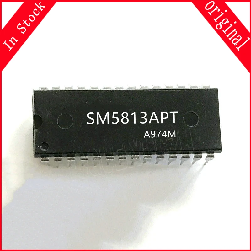 

1pcs/lot SM5813 SM5813APT SM5813A DIP-28 In Stock