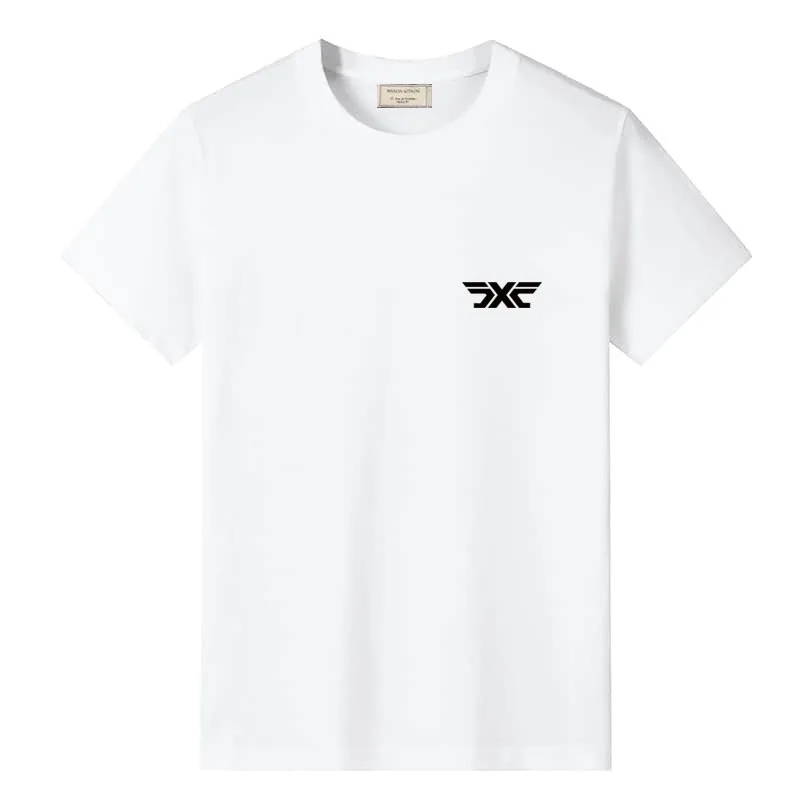 Golf Cotton T-shirt Men's Spring and Summer Golf Top Golf Short Sleeve T-shirt Fashion Couple Loose Golf Clothing
