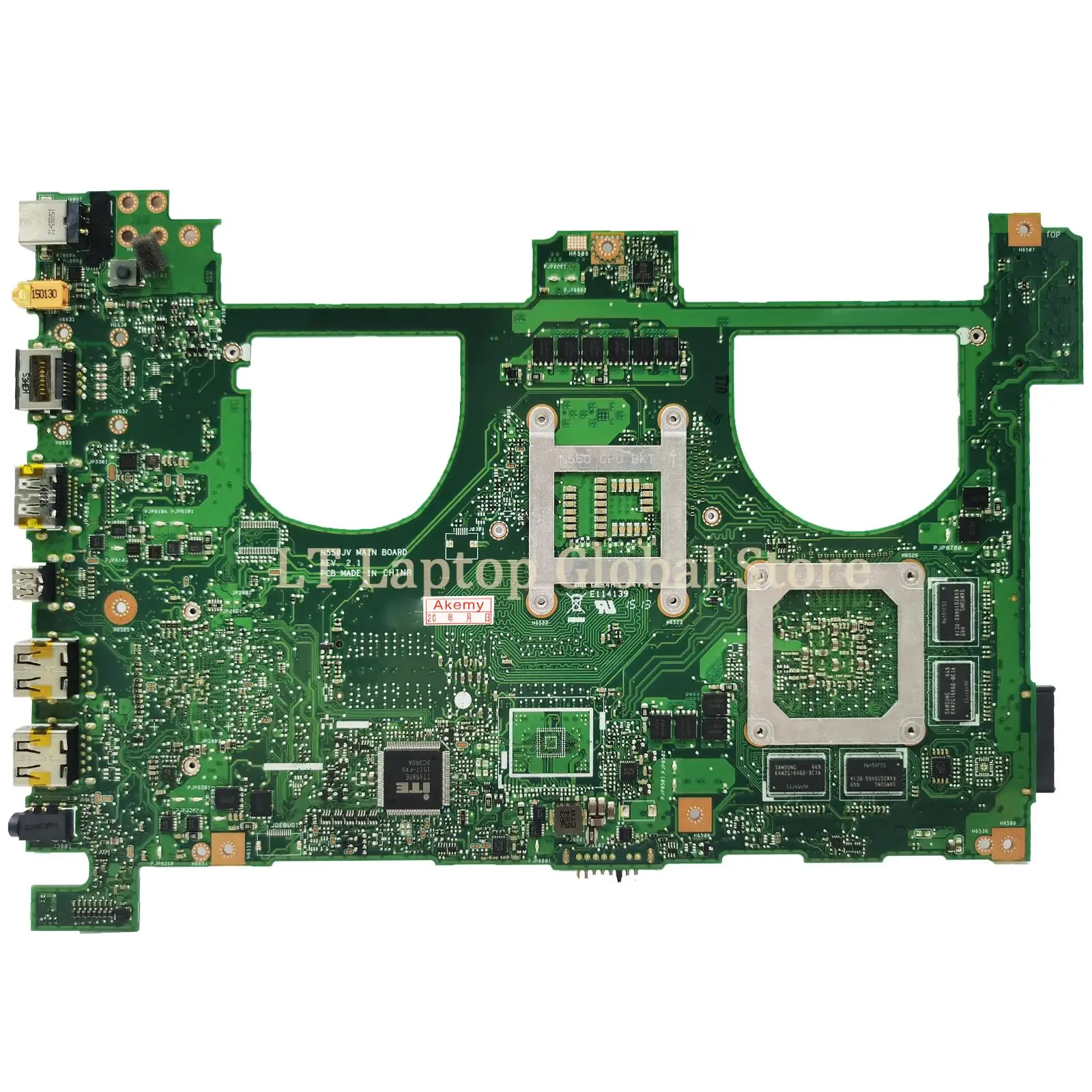 Рисунок 2 - Материнская плата ASUS N550JV N550JK