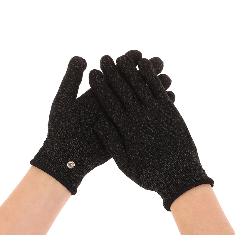 1 пара S/M/L Проводящие Серебряные подставки для перчаток Электротерапия массаж