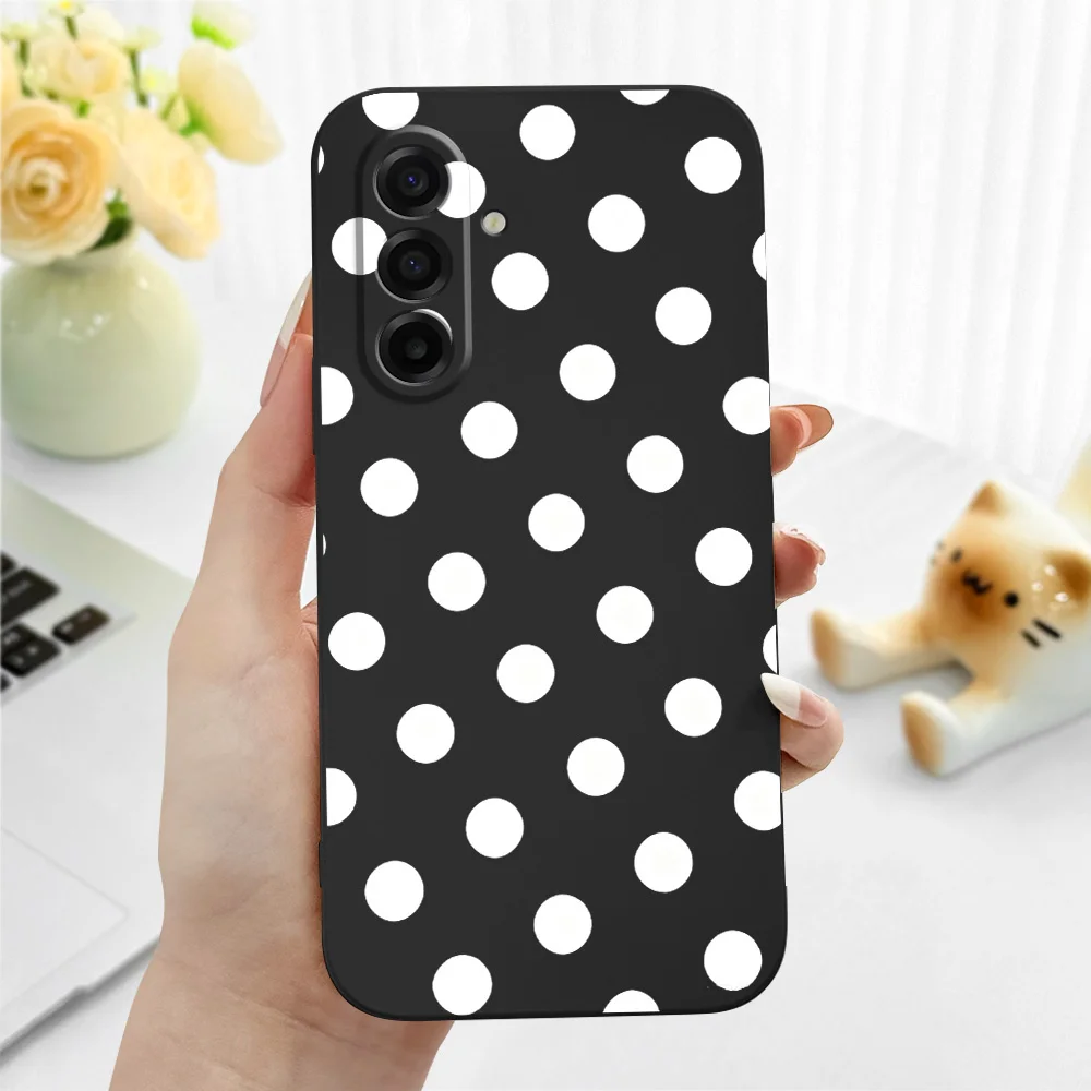 Round Dot Phone Case For Samsung Galaxy A57 A37 A27 A17 A56 A36 A26 A16 A06 A55 A35 A25 A15 A05 A54 A34 A24 A14 Cover (art.: 3920dd0796b99) - 3920dd0796b99