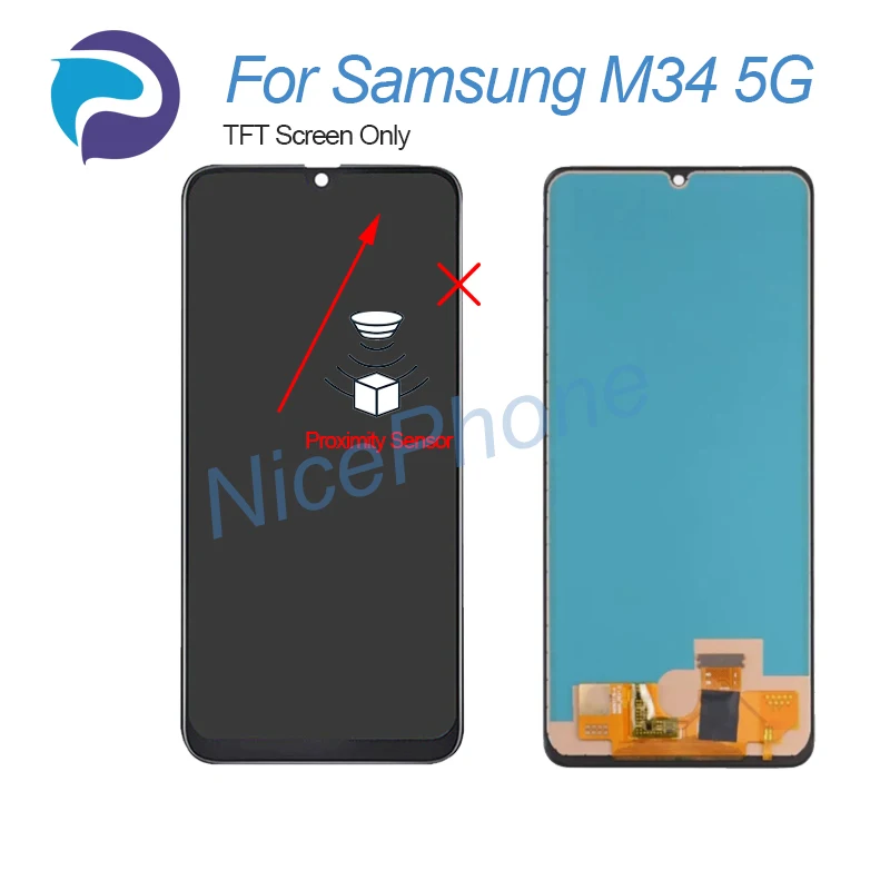 Фото Для Samsung M34 5G ЖК-экран + сенсорный дигитайзер 2340*1080 SM-M346B/B1/DS M34 5G Экран ЖК-дисплей №3