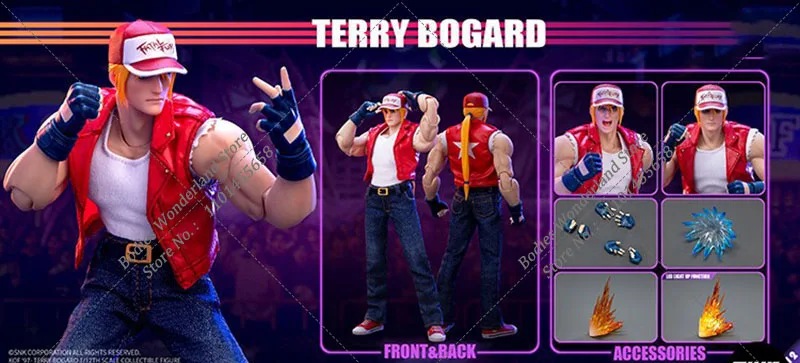 В наличии TUNSHI STUDIO KOF97 масштаб 1/12 коллекционная терри Богард 6 дюймов полный набор