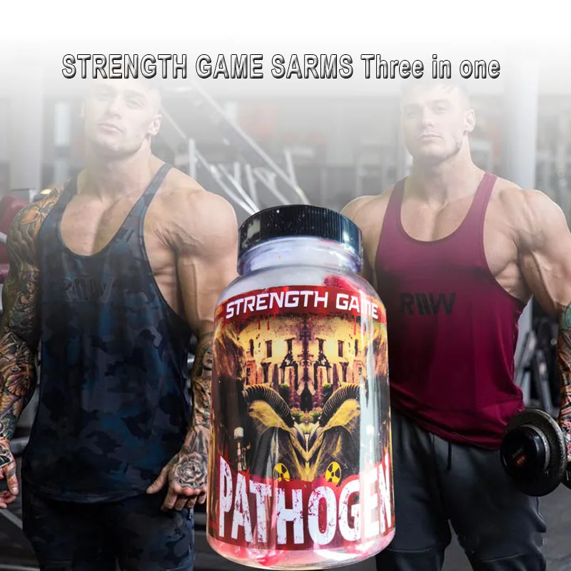 

American 3 in 1 MK677+LGD4033 Gym Fitness Workout Muscle Gain Bulk Strength Dimension Growth cutting 120 Caps