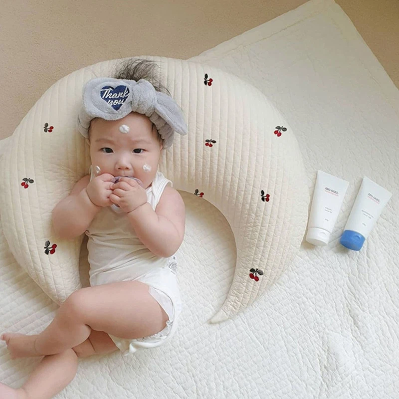 

U Shape Baby Breastfeeding Pillow Cotton Nursing Head Support Cushion for Outdoor Traveling Camping Portable Cushions Gift QX2D