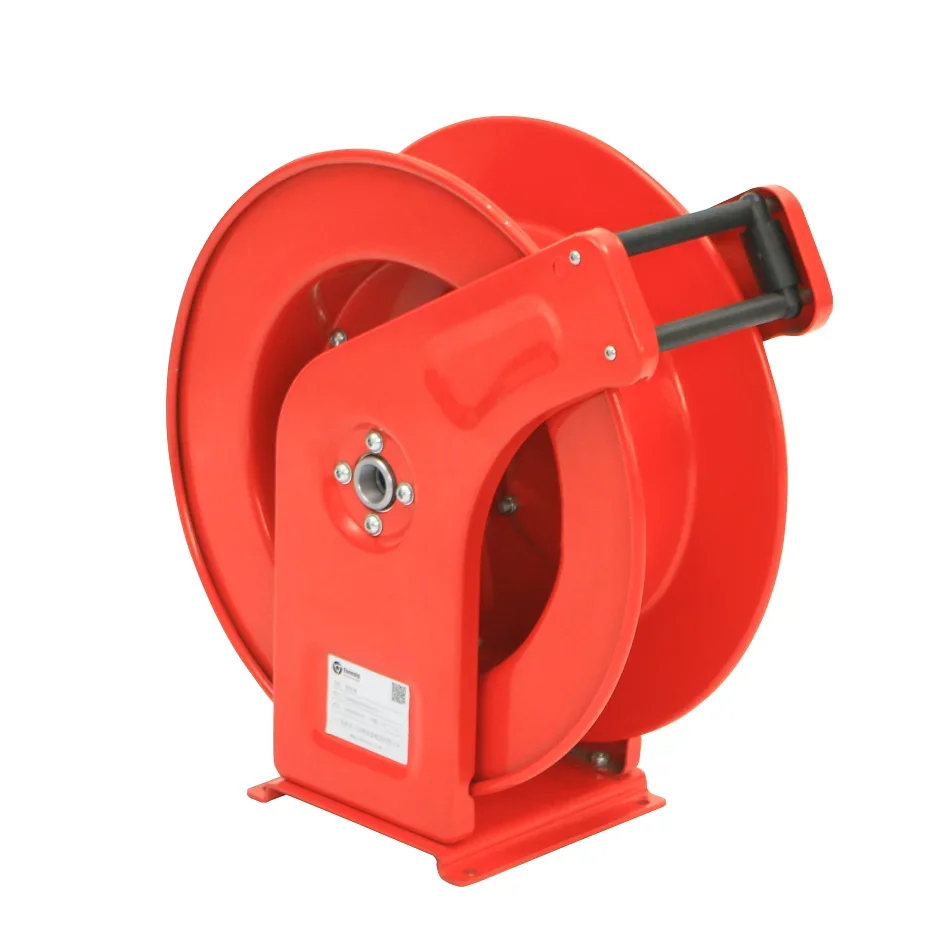 Водяной туман высокого давления пожарный гидрант катушка для шланга с ручным
