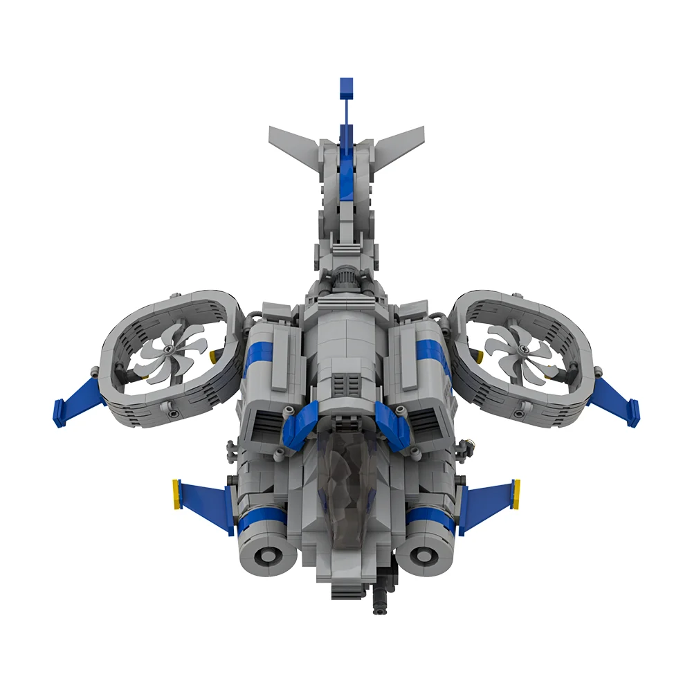 Конструктор Gobricks MOC Starcrafted II: Истребитель Банши, популярная модель из строительных блоков, игрушка для сборки, подарок для детей (art.: 3920db6897d77) - 3920db6897d77