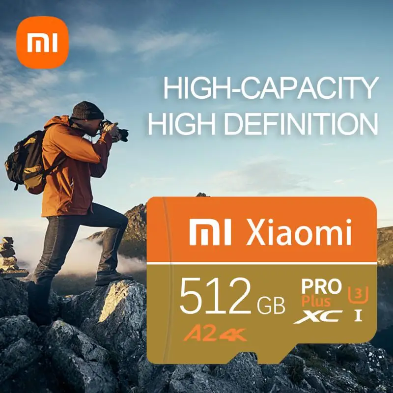 Xiaomi Micro TF SD Card 2TB 1TB Карта памяти класса 128GB 256GB Высокоскоростная карта Cartao De Memoria Flash