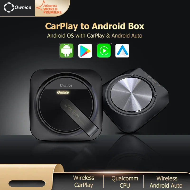 Купи Ownice Carplay Ai Box Android 11 Беспроводной Apple Car Play Android Авто Youtube Netfix Google Play для Audi TT 2 8J за 4,169 рублей в магазине AliExpress
