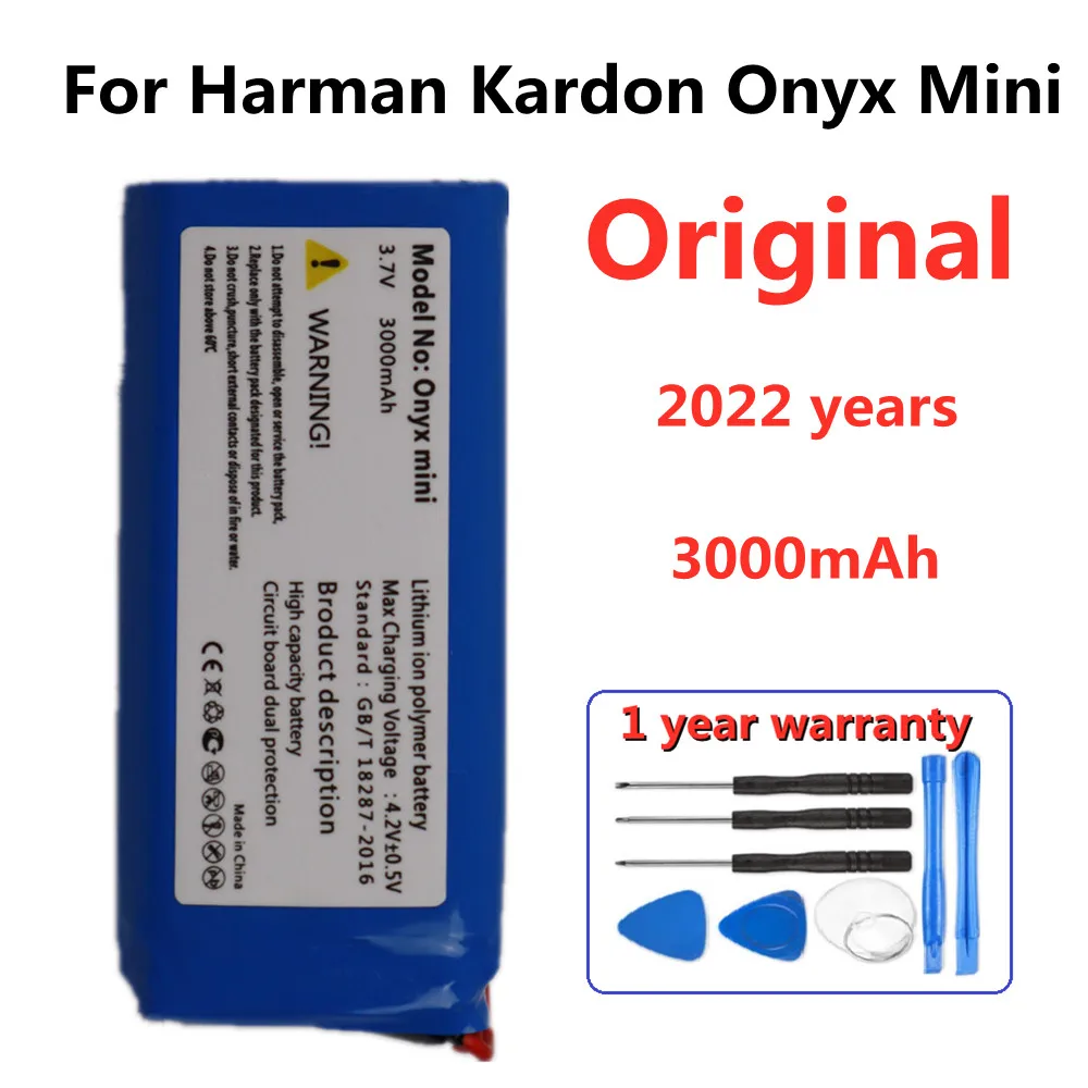 

2022 Оригинальный аккумулятор для Harman Kardon Go Play Onyx Mini JBL Pulse Flip Xtreme 2 3 4 5 Зарядка 2 2 + 3 версии 2016 аккумулятор