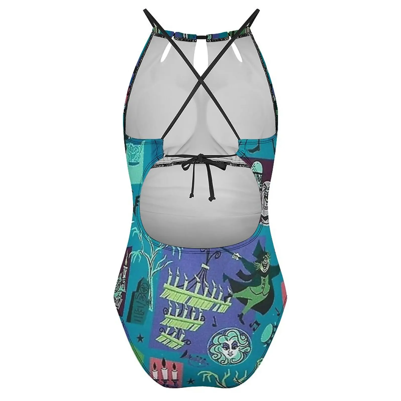 Купальник Magic Mansion сексуальный цельный купальник на Хэллоуин боди с эффектом