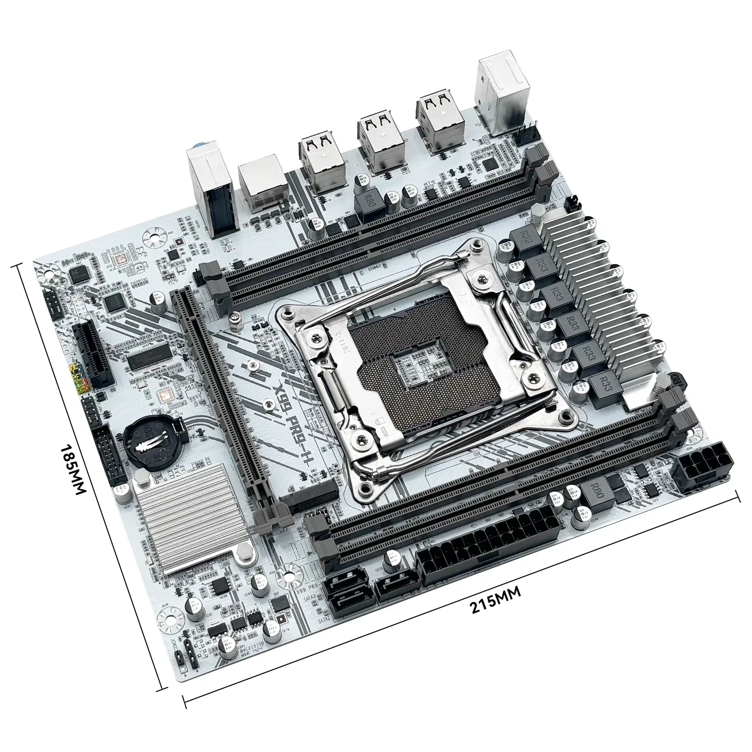 MACHINIST X99 PR9-H Белый комплект материнской платы с процессором Intel Xeon E5 2670 V3 LGA 2011-3 + DDR4