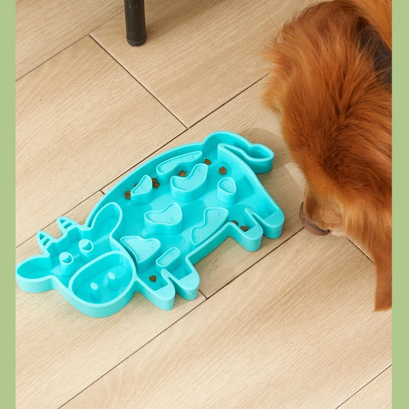 Домашние товары для домашних животных миска кормления собак медленного кошек