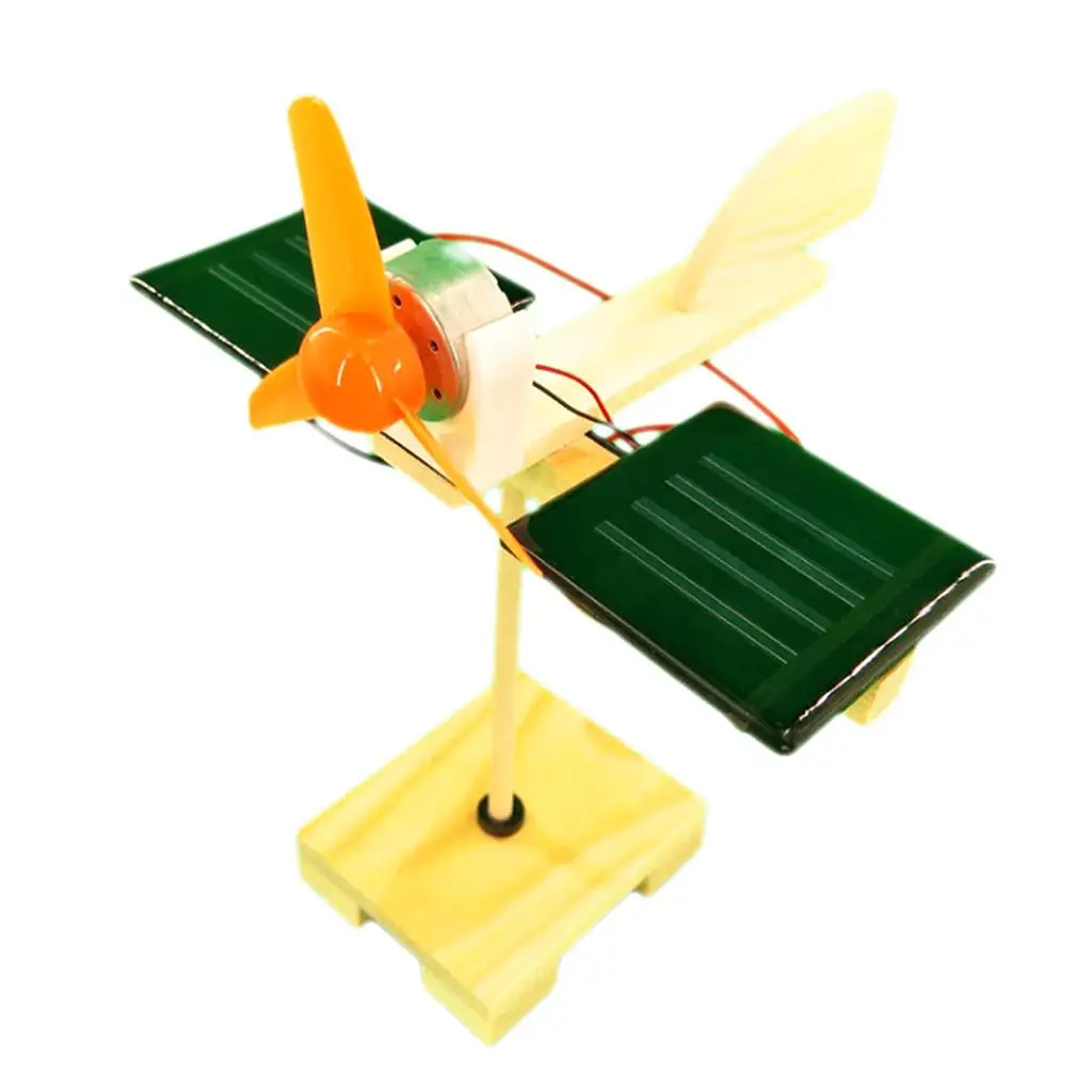 

Wooden & DIY Solar Powered Combination Fans Model Kits School Students Educational Creative Toy