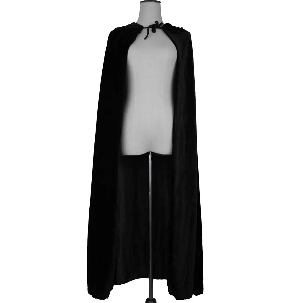 

Adult Velvet Cloak Demon Cape Costume Witchcraft Dress