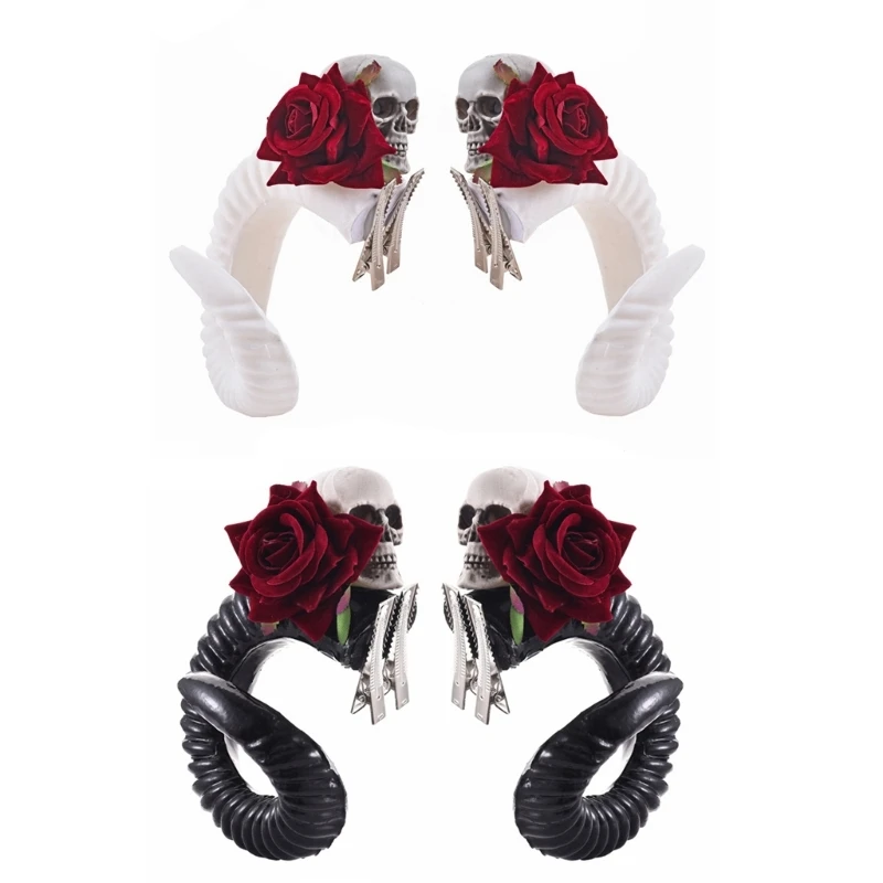 

Cosplay Costume Hairclips Punk Style Hair Pin Halloween Headwear Hair Barrette 964A