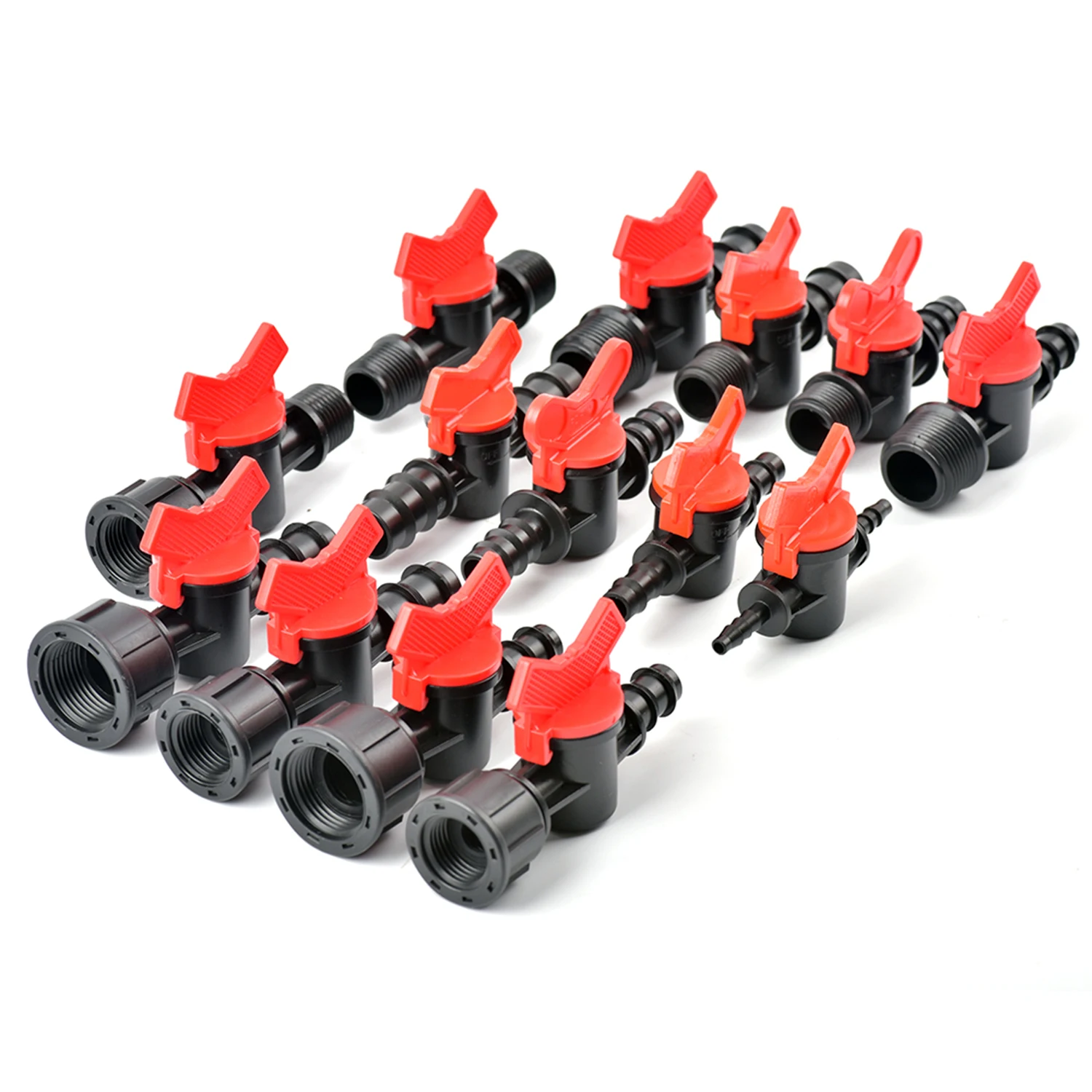

1/4 "3/8" 1/2 "3/4" поливочный клапан DN15 20 мини регулируемый поливной клапан переходник для гидрошпонки садовый шланг соединительный аксессуар