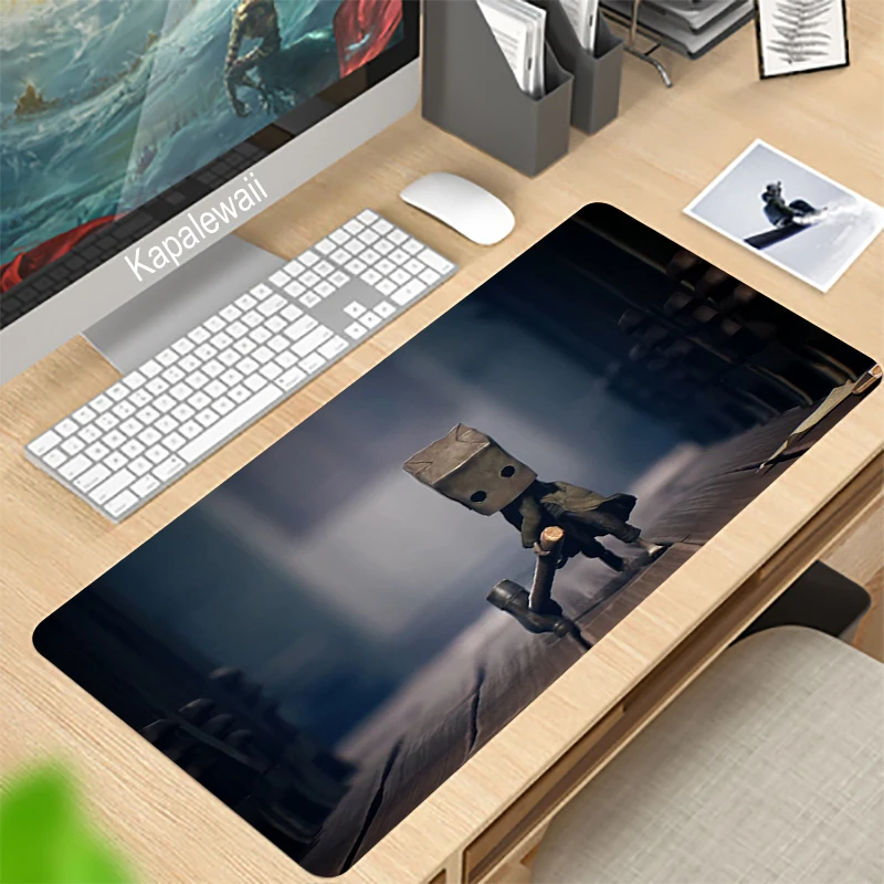 

Little Nightmares Gaming Mouse Pad Large Mousepad Desk Pad Mause Ped Gamer Surface For Computer Mouse Mat Keyboard Carpet Table