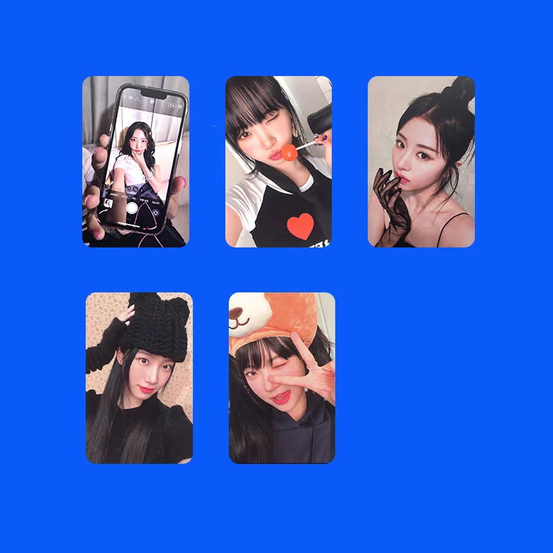 

Новый альбом LE SSERAFIM Kpop 6 шт./комплект, коллекция unnfordone WVS, домашняя печать Цзинь Кайюань Сакура юньцзинь, фото-карта, веер, подарок