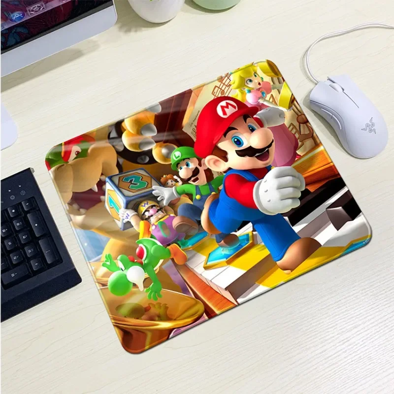 Коврик для мыши Супер Марио с героями мультфильмов аниме игры офиса учебы