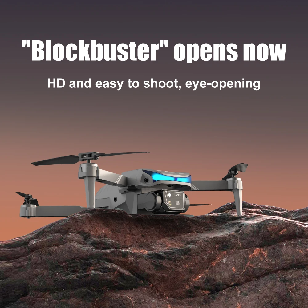 Новинка Дрон 4K двойная камера HD XT9 Wi-Fi FPV беспилотник для обхода препятствий