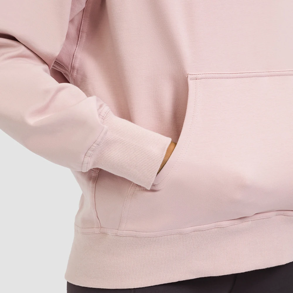 Hoodies for Women Oversized Solid Loose Casual Hooded Sports Sweatshirt Female Yoga Wear Running Long Sleeve Fitness Top Hoodie