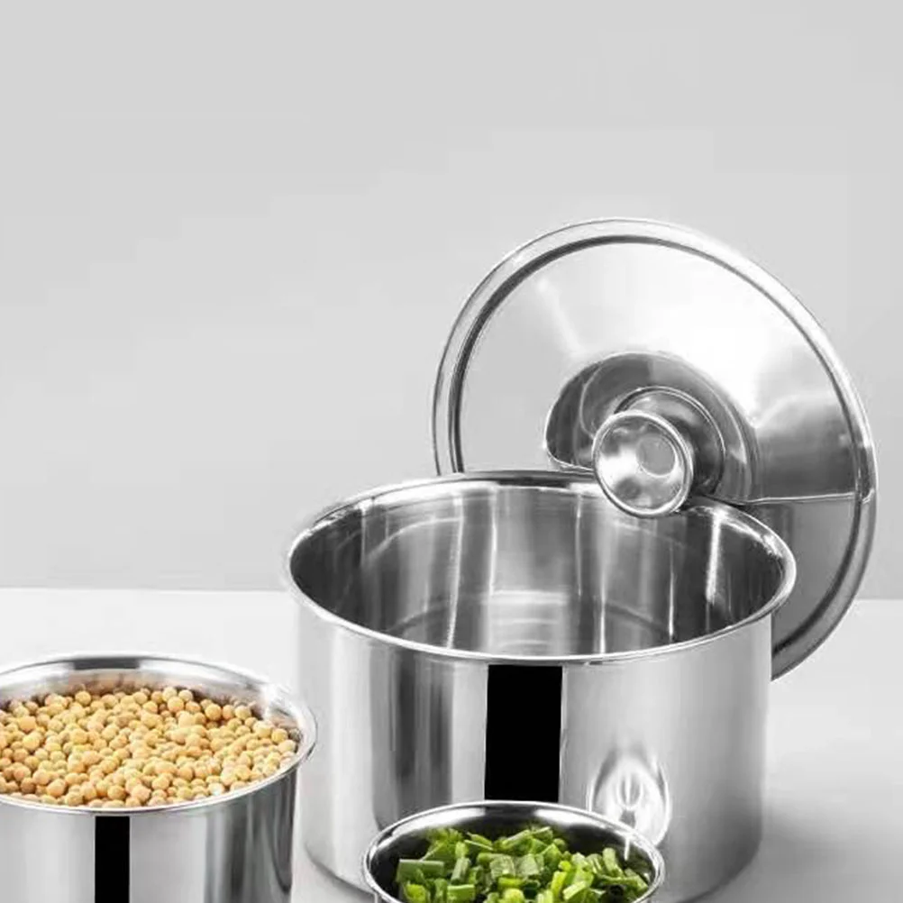 Вок с крышкой ароматическая чашка из нержавеющей стали банка для приправ сальник