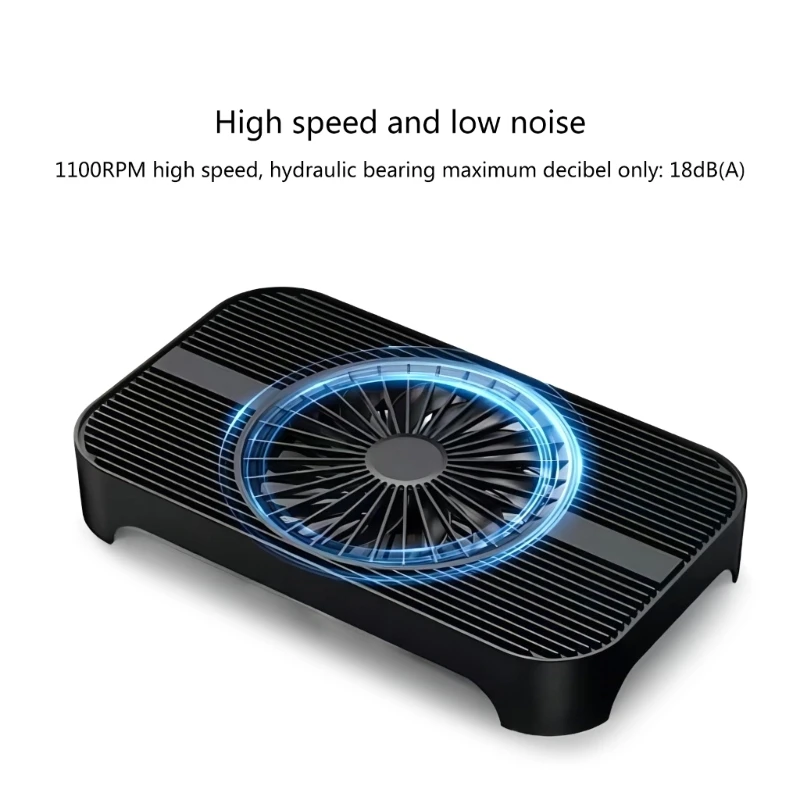 Охлаждающий корпус USB 5 В вентилятор для ресивера DVR ТВ-бокса маршрутизатора