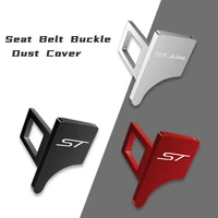 hidden car safety seat belt buckle clip for ford focus st mondeo st line multi functional interior accessories supplies