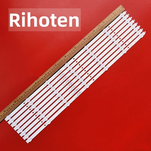 Светодиодные ленты LED65D07-ZC62AG-02D 7S1P для телевизоров 8 шт.