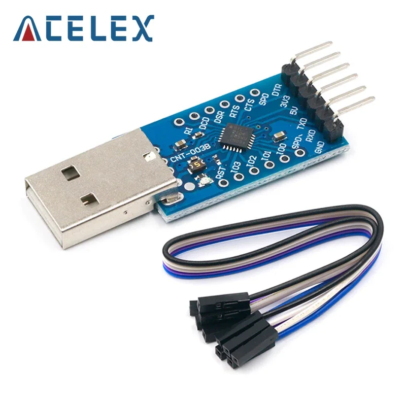 Последовательный преобразователь модуля USB 2.0 в TTL UART 6PIN CP2104 STC PRGMR Замените CP2102 с