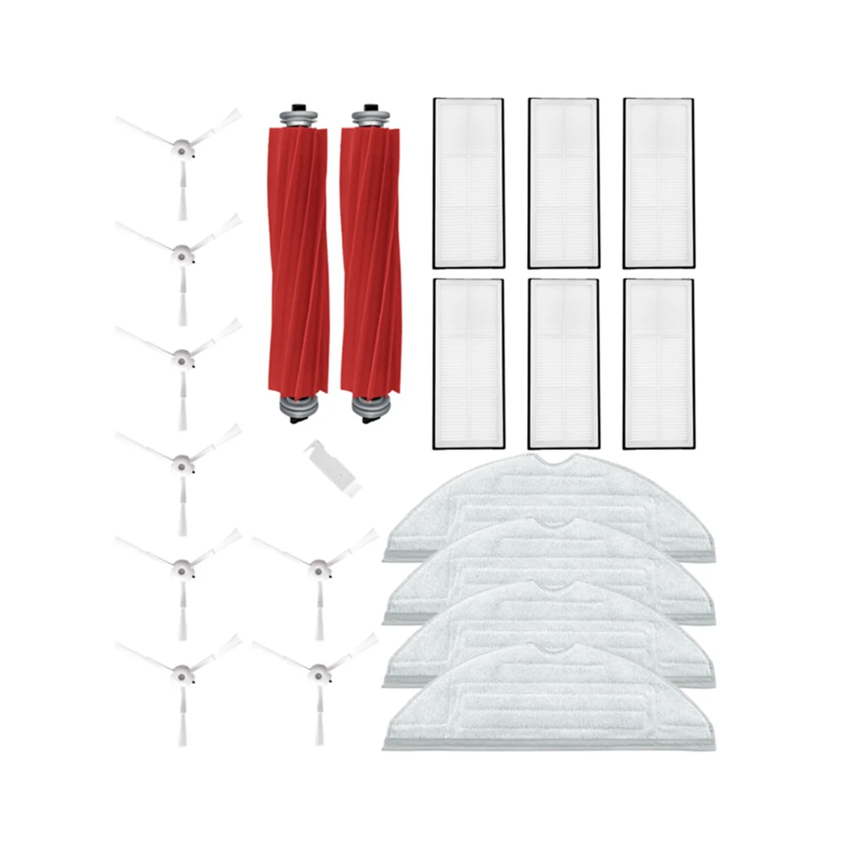 

For S7 MaxV Ultra,S7 Pro Ultra Robot Vacuum Cleaner Spare Parts Main Side Brush Hepa Filter Mop Cloth