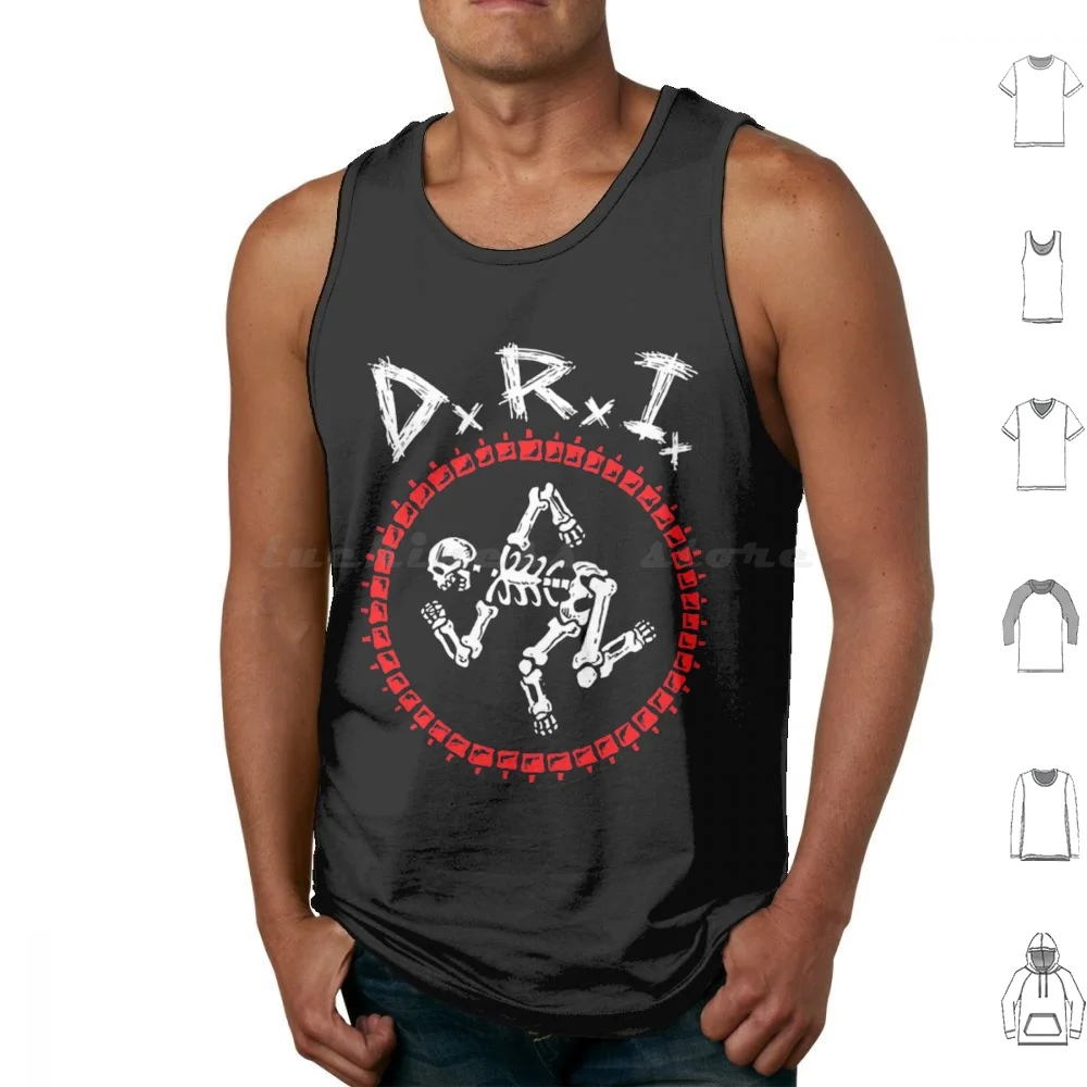 

Dirty Rotten Imbeciles Tank Tops Print Cotton Dirty Rotten Imbeciles D R I Band D R I Dri Dirty Rotten Kurt Brecht Spike