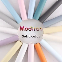 morandi color bedroom wallpaper solid colors pvc waterproof self adhesive vinyl contact paper wardrobe decorative wall stickers
