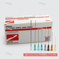 compwall disposable medical dental rinse needle blunt needle filled hyaluronic acid water light needle with scale