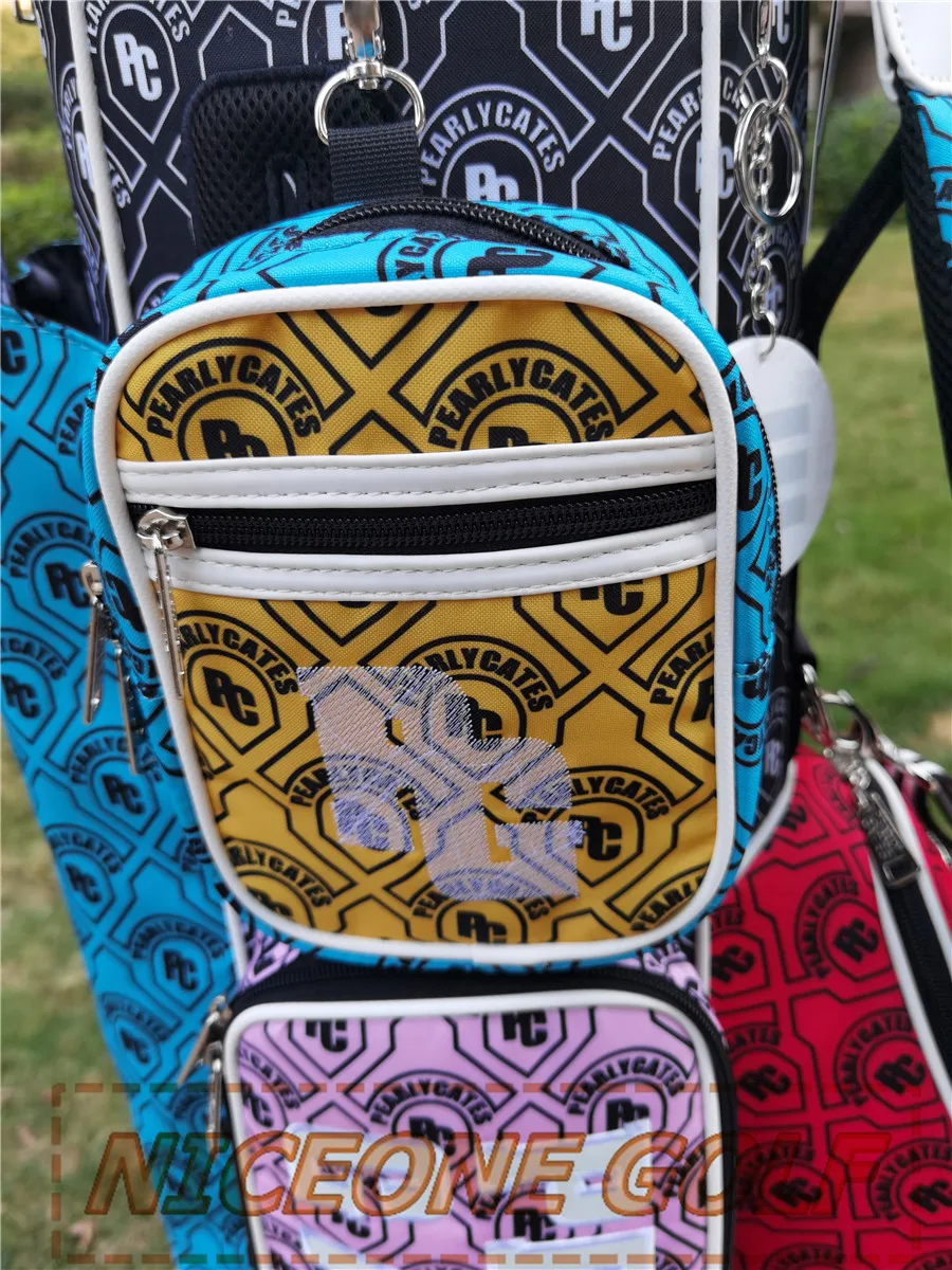 New golf bag Two round clubs Fashion pull rod bag Free double hat Outdoor leisure Fashion lightweight golf bag for men and women