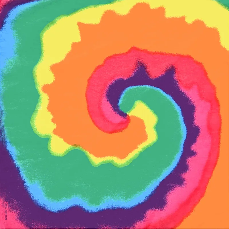 Хлопковый тюрбан для повязки квадратный шарф повязка на голову занятий спортом