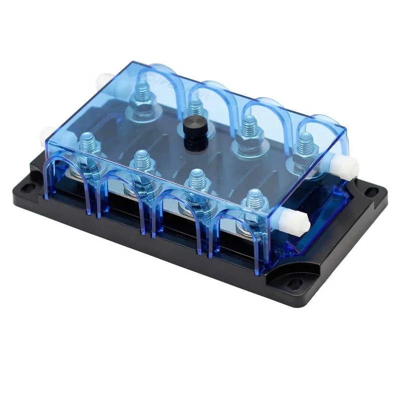 

DC 32V 300A AC 220V 300A 4 Ways ANM-C4 ANM Fuse Holder Bolt Down Fuse Block