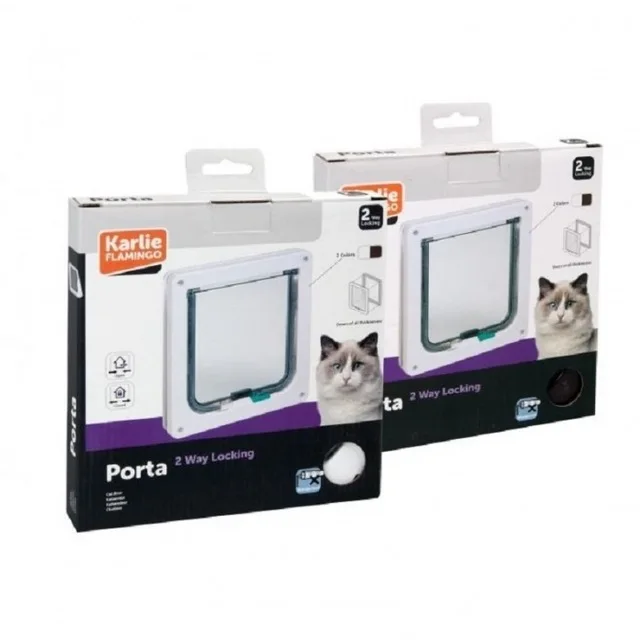 

Karlie 2 Way Lockable Cat Door Coffee 19,2x20CM 337292347