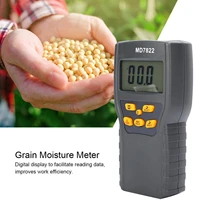 digital lcd display grain hygrometer thermometer moisture meter md7822 humidity temperature tester for wheat corn rice