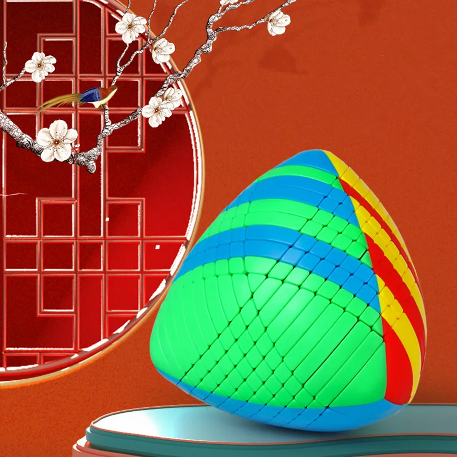 Sengso Mastermorphix 10x10 Magic Cube Быстрая головоломка для растворения рисовых клецок в форме