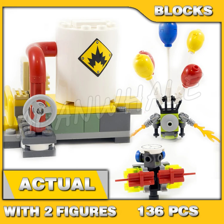 

136 шт., Детский конструктор «воздушный шар»