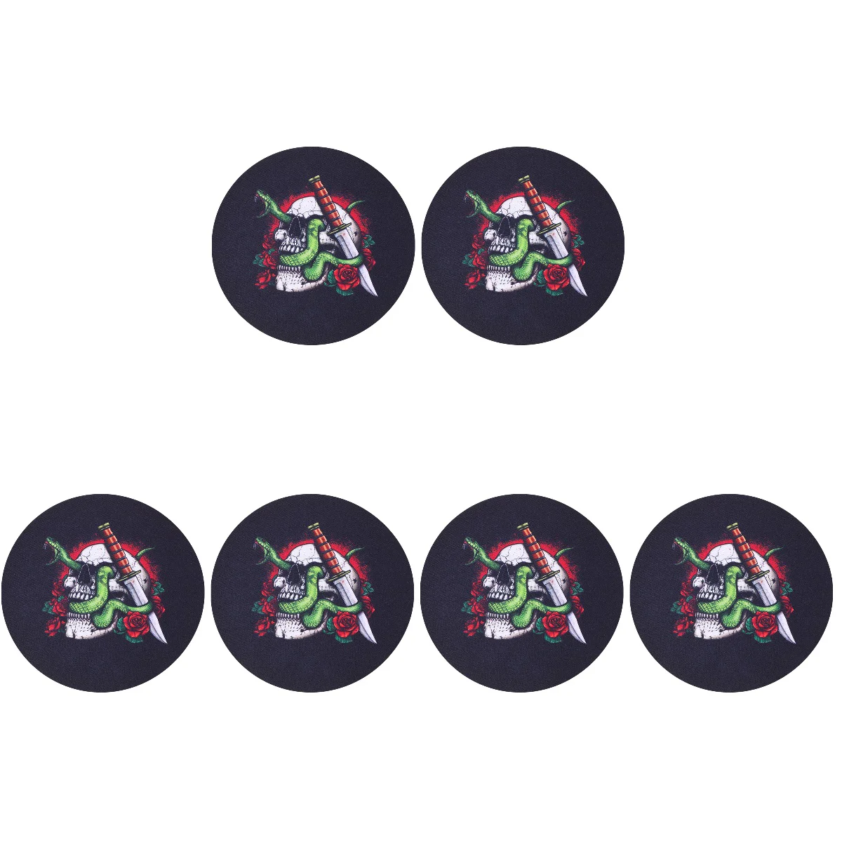 

6 pcs Small Pads Gaming Pads Computer Mats Office Pads