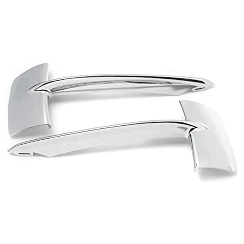 2X хромированный передний левый бампер решетка радиатора 51117303113 для BMW X5 F15 35I 35Ix 35Dx